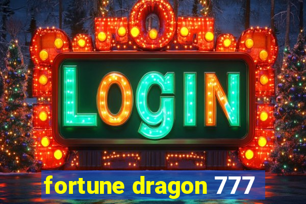 fortune dragon 777